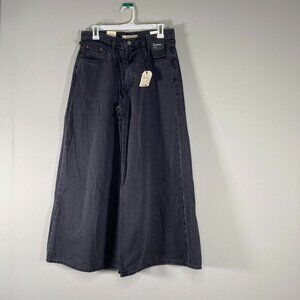 Levi's Premium Free People XL Superwide Jeans Women's 26 Gray 90s Boho NWT